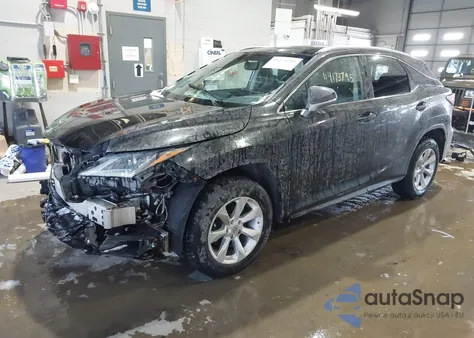 2016 Lexus Rx 350 z USA, uszkodzony, nr VIN 2T2BZMCA0GC004409